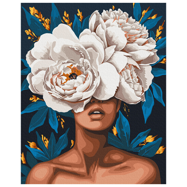 Pictură pe numere BrushMe Aroma bujorilor BS54010 50 x 40 cm / Verticală photo 1 Pictură pe numere BrushMe Aroma bujorilor BS54010 50 x 40 cm / Verticală photo 1