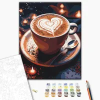 Картина по номерам BrushMe Аромат любви BS53896 50 x 40 см / Вертикальная photo 2