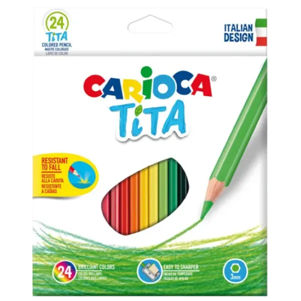 Creioane Carioca 53208 Colorate / 24 photo 1