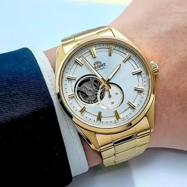 Ceas de mână pentru bărbați Orient RA-AR0007S30B Mecanic / 41 mm photo 2