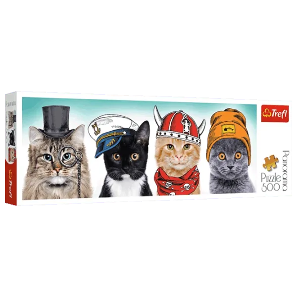 Puzzle Trefl Fluffy team 10+/ Количество деталей: 500 photo 1