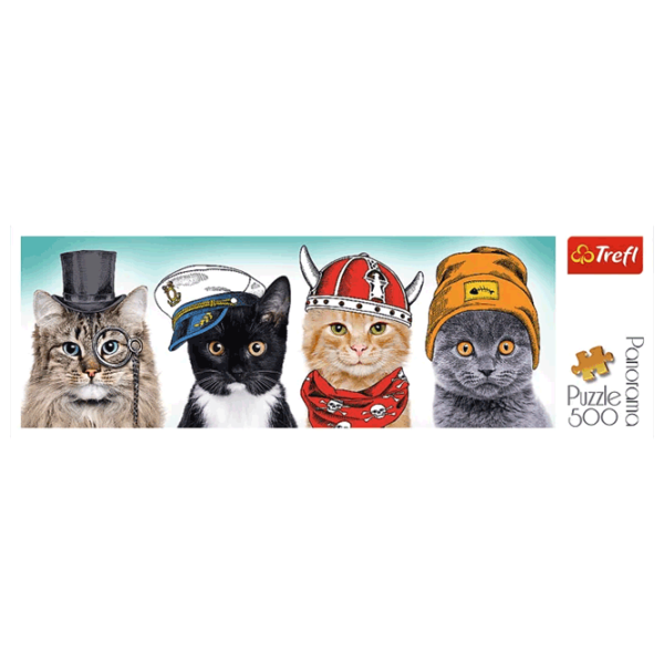 Puzzle Trefl Fluffy team 10+/ Количество деталей: 500 photo 2