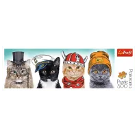 Puzzle Trefl Fluffy team 10+/ Numărul de piese: 500 photo 2