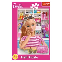 Puzzle Trefl Meet Barbie 5+/ Numărul de piese: 100 photo 2