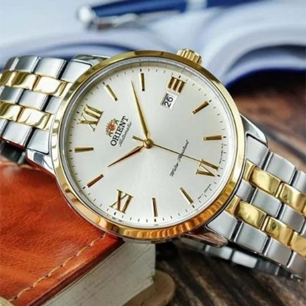 Ceas de mână pentru bărbați Orient RA-AC0F08G30B Mecanic / 42 mm photo 2