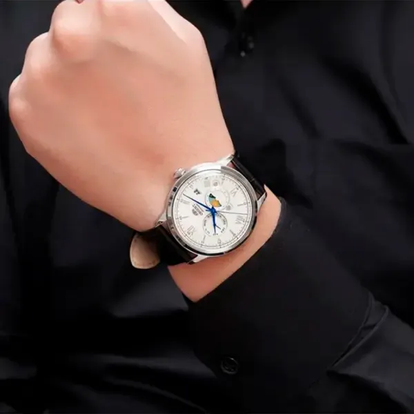 Ceas de mână pentru bărbați Orient RA-AK0802S30B Mecanic / 42 mm photo 2