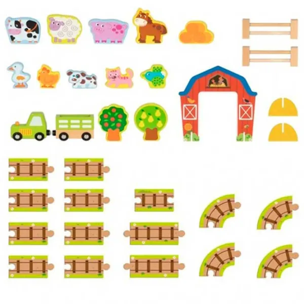 Joc de masă Tooky Toy Jocul la fermă 3+/ Dezvoltare photo 2