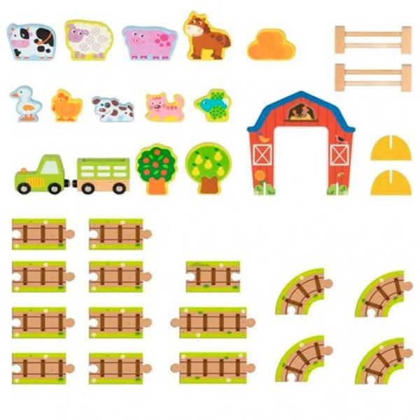 Joc de masă Tooky Toy Jocul la fermă 3+/ Dezvoltare photo 2