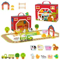 Настольная игра Tooky Toy Веселая Ферма 3+/ Развитие photo 3