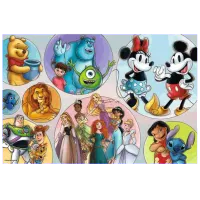 Puzzle Trefl The multicolored world of Disney 6+/ Numărul de piese: 160 photo 2