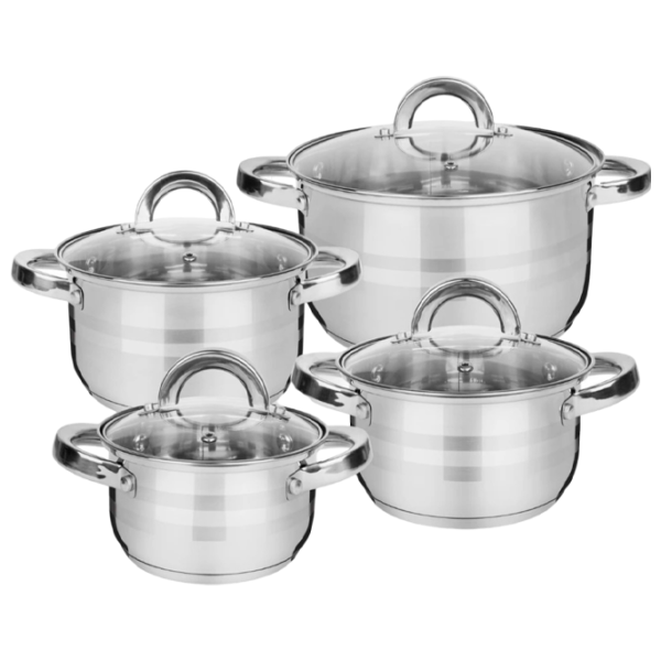 Set de cratițe Tadar Leone 1.2l Inox / Steel photo 1 Set de cratițe Tadar Leone 1.2l Inox / Steel photo 1