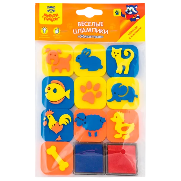 Набор штампов Multi-Pulti 9371 2000000093710 3+ / Разноцветный photo 1