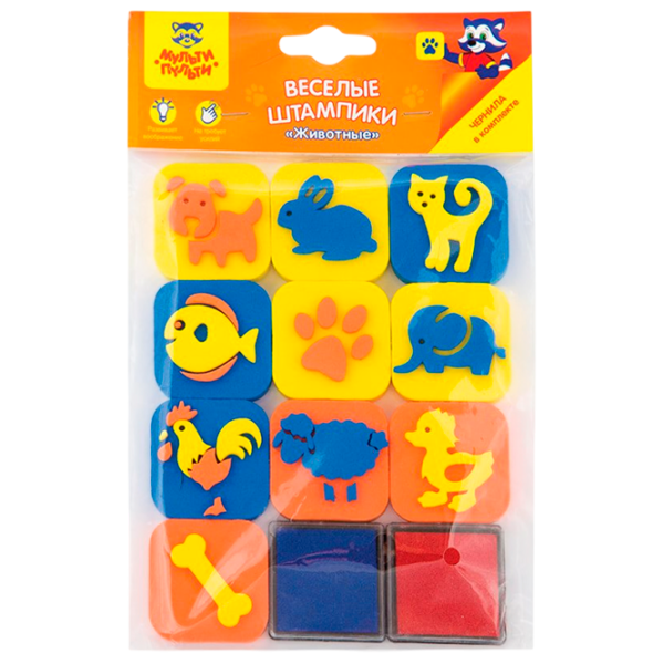 Набор штампов Multi-Pulti 9371 2000000093710 3+ / Разноцветный photo 1