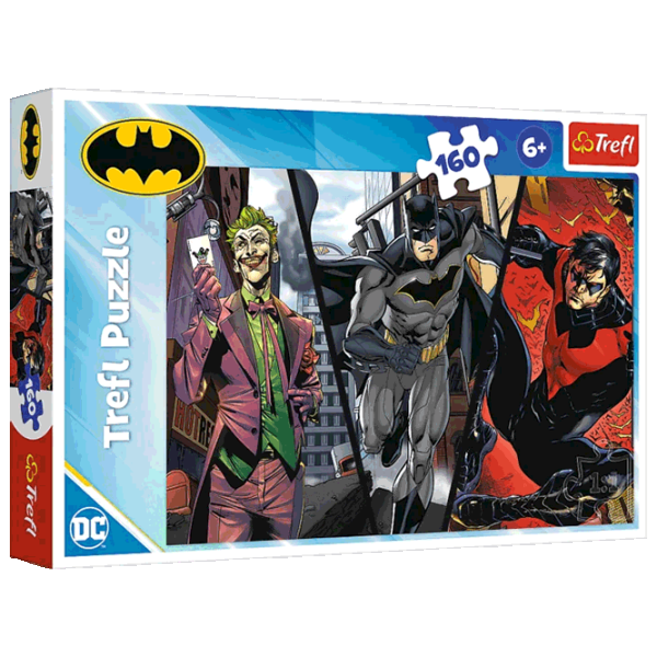 Puzzle Trefl Batman ready for action 6+/ Numărul de piese: 160 photo 1