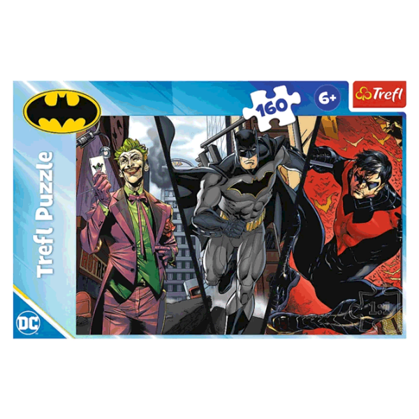 Puzzle Trefl Batman ready for action 6+/ Numărul de piese: 160 photo 2