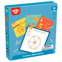 Креативный набор Tooky Toy Creative Matchsticks 57387 3+ / Синий