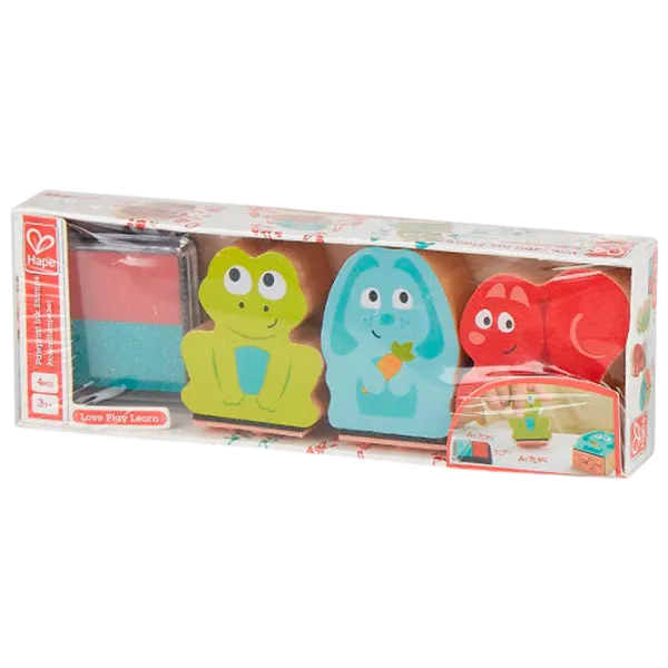 Set de ștampile Hape 7260 6943478029231 3+ / Multicolor photo 1