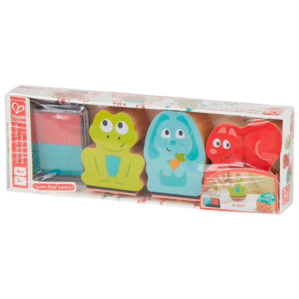 Set de ștampile Hape 7260 6943478029231 3+ / Multicolor photo 1