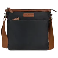 Geantă de umăr Greenburry Iris  / Brown Cognac Black / 