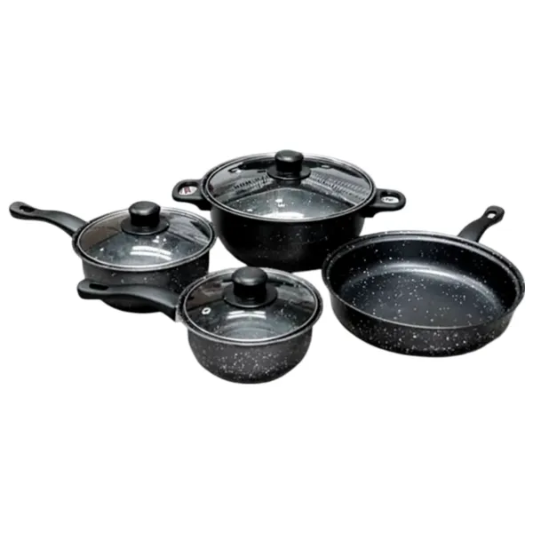 Набор кастрюль 4Life HotChef  Алюминий / Черный photo 1