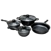 Set de cratițe 4Life HotChef  Aluminiu / Black