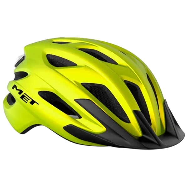 Cască de protecție Met Crossover Matt lime Yellow photo 1