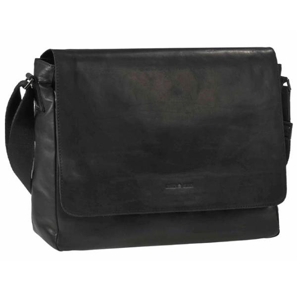Сумка плечевая Greenburry Pure Black  / Metal Черный /  photo 3