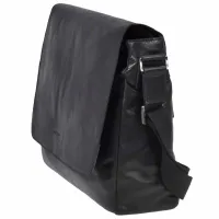 Geantă de umăr Greenburry Pure Black / Metal Black / photo 4
