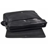 Geantă de umăr Greenburry Pure Black / Metal Black / photo 7
