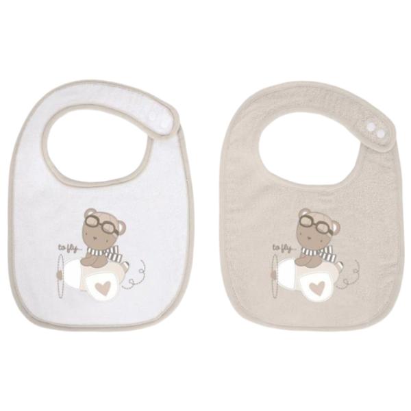 Слюнявчик Kikka Boo Terry Dreamy Flight Классическая / Хлопок / Бежевый photo 1 Слюнявчик Kikka Boo Terry Dreamy Flight Классическая / Хлопок / Бежевый photo 1