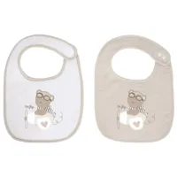 Bavetă Kikka Boo Terry Dreamy Flight Clasică / Bumbac / Beige