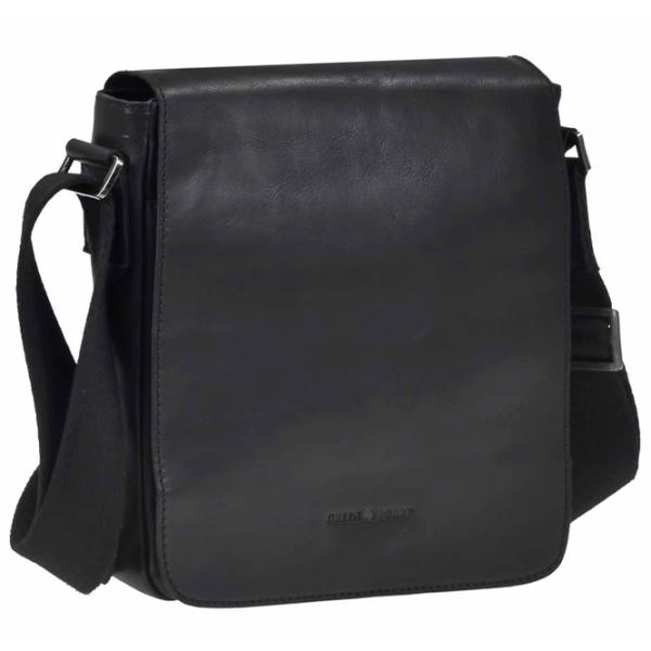 Сумка плечевая Greenburry Pure Black  / Metal Черный /  photo 4
