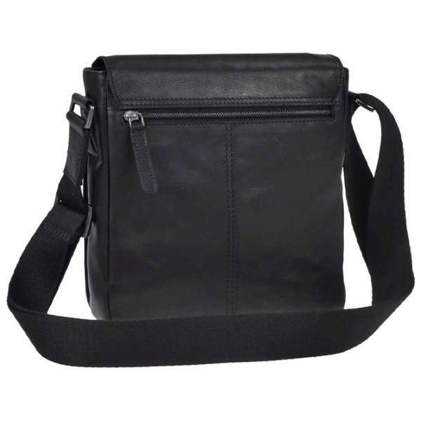 Сумка плечевая Greenburry Pure Black  / Metal Черный /  photo 7