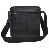 Geantă de umăr Greenburry Pure Black / Metal Black / photo 7