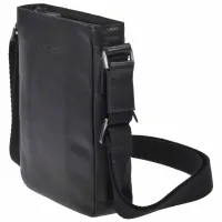 Geantă de umăr Greenburry Pure Black / Metal Black / photo 5