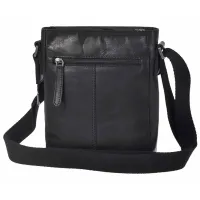 Geantă de umăr Greenburry Pure Black / Metal Black / photo 6