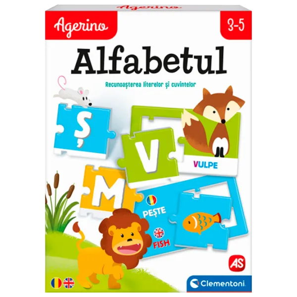 Настольная игра Clementoni Алфавит 3+/ Развитие photo 1
