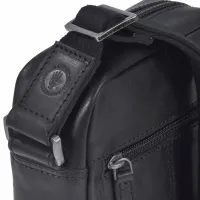 Geantă de umăr Greenburry Pure Black / Metal Black / photo 7
