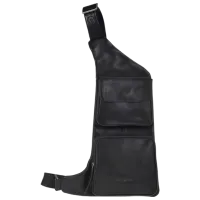 Сумка плечевая Greenburry Pure Black  / Metal Черный / 