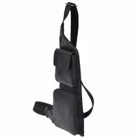 Geantă de umăr Greenburry Pure Black / Metal Black / photo 4
