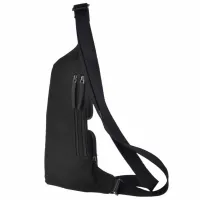 Geantă de umăr Greenburry Pure Black / Metal Black / photo 6