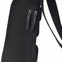 Geantă de umăr Greenburry Pure Black / Metal Black / photo 8