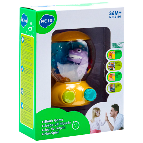 Настольная игра Hola Toys Hungry Shark 3+/ Развитие photo 1 Настольная игра Hola Toys Hungry Shark 3+/ Развитие photo 1