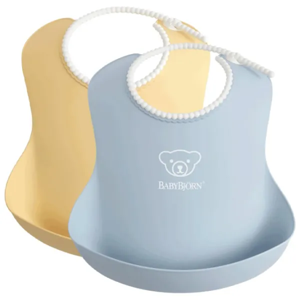 Bavetă BabyBjorn 046341A Clasică / Silicon / Powder Yellow photo 1 Bavetă BabyBjorn 046341A Clasică / Silicon / Powder Yellow photo 1
