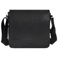 Сумка плечевая Greenburry Pure Black  / Metal Черный / 