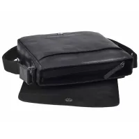 Geantă de umăr Greenburry Pure Black / Metal Black / photo 6