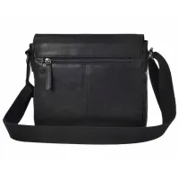 Geantă de umăr Greenburry Pure Black / Metal Black / photo 7