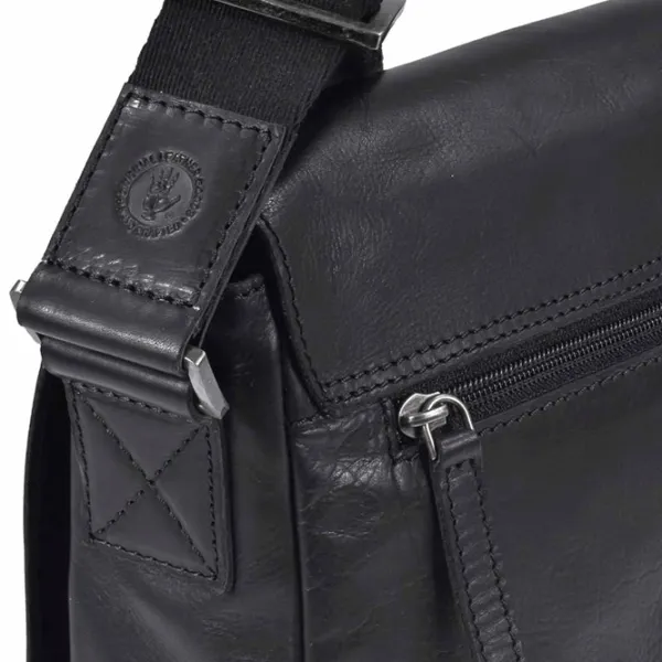 Сумка плечевая Greenburry Pure Black  / Metal Черный /  photo 8