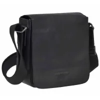 Geantă de umăr Greenburry Pure Black / Metal Black / photo 4