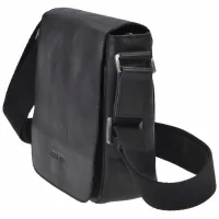 Geantă de umăr Greenburry Pure Black / Metal Black / photo 5